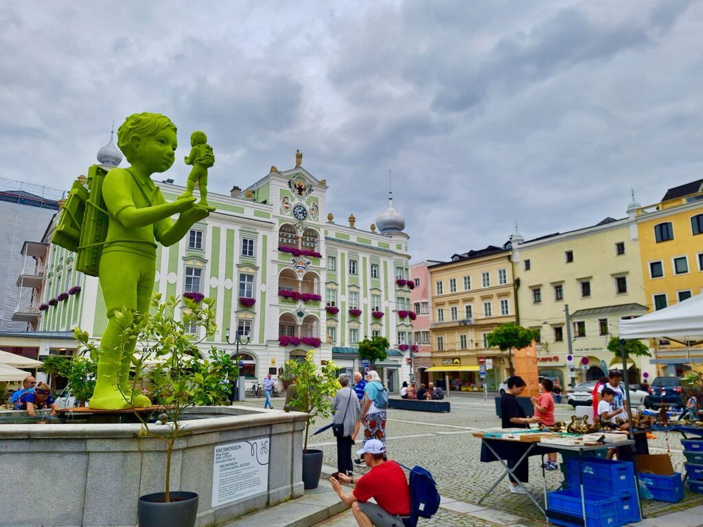 Kulturhauptstadt Salzkammergut Moss Ceramic Gmunden-Hauptplatz