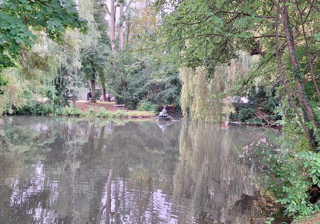 Teich im Volksgarten Wels