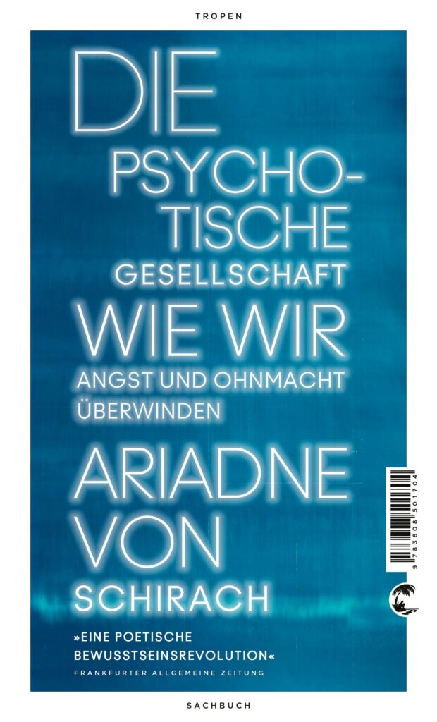 Ariadne von Schirach, Cover "die psychotische Gesellschaft"